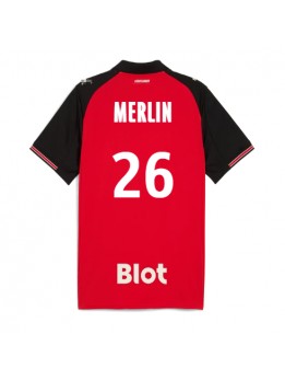 Moški Nogometna dresi replika Stade Rennais Quentin Merlin #26 Domači 2025-26 Kratek rokav